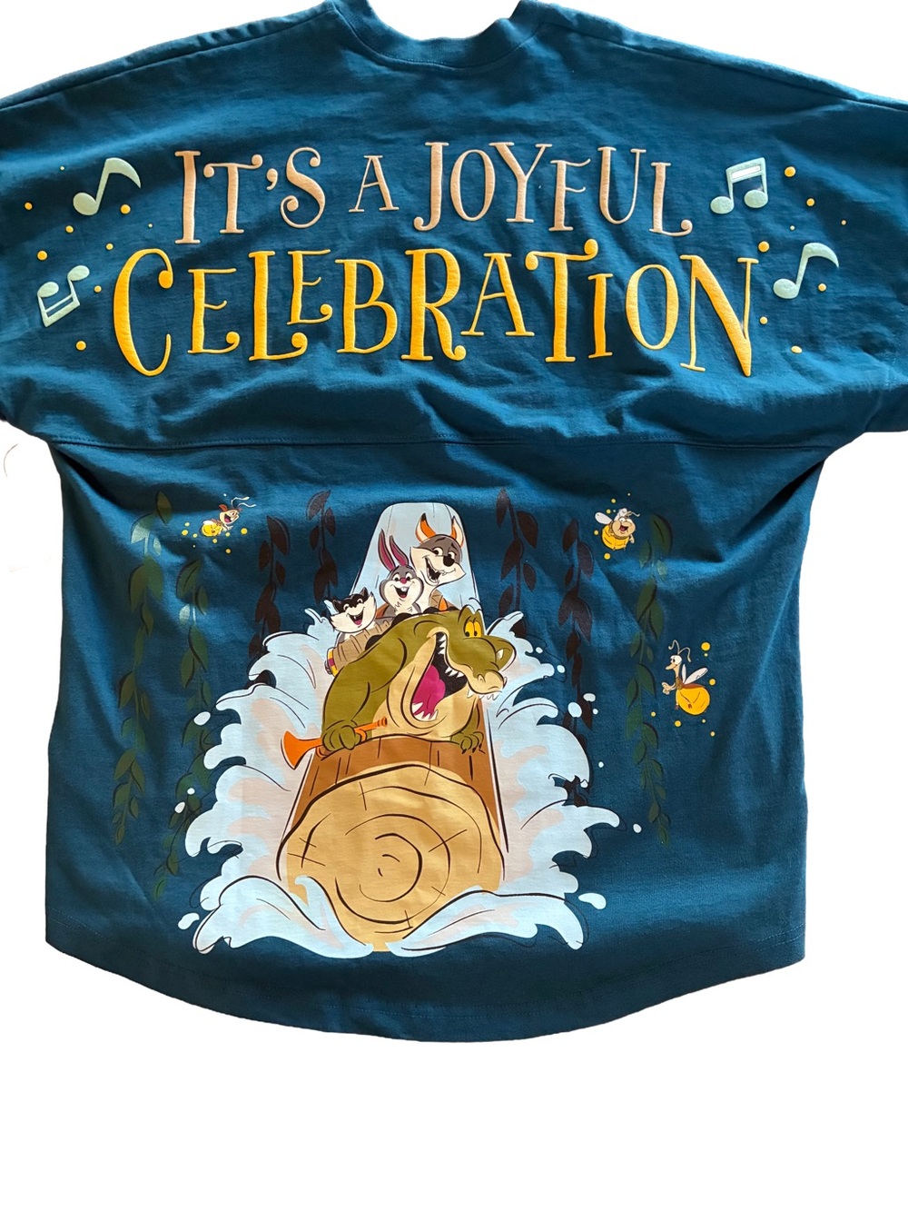 NWT Disney Parks Tiana’s Bayou Adventure Glow Spirit Jersey Medium